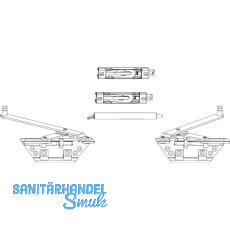 MACO SKB-S/SE Gleitschere einstellbar, links + rechts, silber (103843) MACO SKB-S/SE Gleitschere einstellbar, links + rechts, silber (103843)