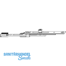 MACO MM Endverschluss oben f�r Rundbogenfenster, 1 iS-Zapfen (205177)