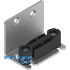 HELM 316 S Bodenf�hrung spielfrei mit Winkel 45 mm