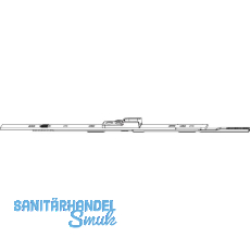 MACO MM Stulpverl�ngerung Stulpfl�gelgetriebe Euronut L=235 mm mit Schlie�teil