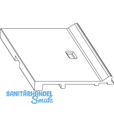 MACO Fiber-Therm Zwischenprofil mit Wasserschlitze B=115 mm L=6500 mm GFK silber MACO Fiber-Therm Zwischenprofil mit Wasserschlitze B=115 mm L=6500 mm GFK silber