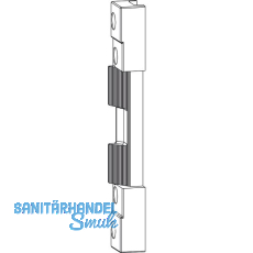 MACO Drehbandsicherung Rahmenteil PVC, GEALAN S7000/S8000/S9000, silber (367731)