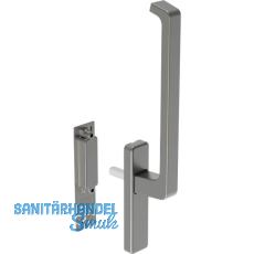 GU HS Drehgriffgarnitur DIRIGENT 180� Griff innen ohne PZ Muschel au�en silber