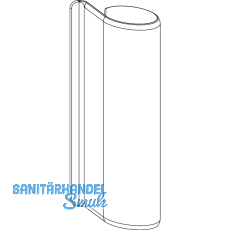 MACO Abdeckung Bandwinkel DTuni, silber (360952) MACO Abdeckung Bandwinkel DTuni, silber (360952)