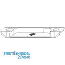 MACO MM Hebeteil, Falzluft 4 mm, Versatz 9 mm, silber, rechts (356504)