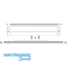 MACO SKB-S/SE/Z/PAS Profil-Set Gr. 3 FFB 1051-1250 mm L=2630 mm silber MACO SKB-S/SE/Z/PAS Profil-Set Gr. 3 FFB 1051-1250 mm L=2630 mm silber