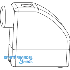 MACO HS Anschlagpuffer universal f�r Laufschiene flach, silber (103345)