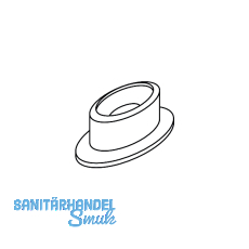 MACO Schnapperrolle f�r Eurofalz 10 x 7 mm, Kunststoff silber (44174)