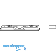 MACO Schnapper 2-flg. ohne Beschlagsnut, Kunststoff silber (57891) MACO Schnapper 2-flg. ohne Beschlagsnut, Kunststoff silber (57891)