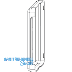 MACO Abdeckkappe Fl�gelteil f. Paumellenband, titan (43803)