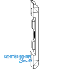 MACO Anpressverschluss verdeckt Rahmenteil 4 mm Falzluft (94484)