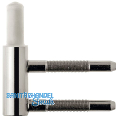 OTLAV Einbohrband Typ 101, Rahmenteil, Band � 15 mm, Stahl vernickelt