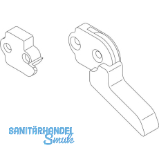 MACO RUSTICO Faltladenkupplung mit Hebel, Ladenabstand 13 mm, schwarz (12949) MACO RUSTICO Faltladenkupplung mit Hebel, Ladenabstand 13 mm, schwarz (12949)