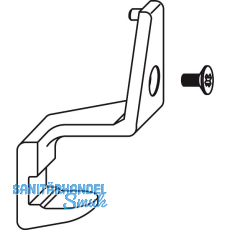 MACO RUSTICO Aushebesicherung BLR für Ladenband links, schwarz (13327) MACO RUSTICO Aushebesicherung BLR für Ladenband links, schwarz (13327)