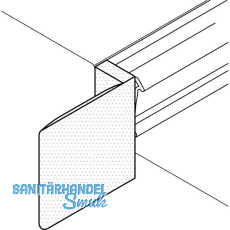 Stulpkappen ACF 6000 H, Kunststoff beige