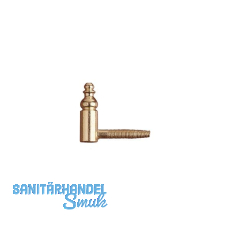 OTLAV Einbohrband Flügelteil Typ 190, Band ø 13 mm, Stahl vermessingt OTLAV Einbohrband Flügelteil Typ 190, Band ø 13 mm, Stahl vermessingt