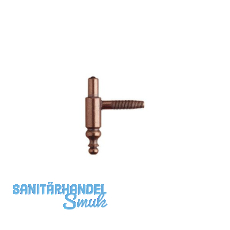 OTLAV Einbohrband Rahmenteil Typ 190, Band ø 13 mm, Stahl bronze OTLAV Einbohrband Rahmenteil Typ 190, Band ø 13 mm, Stahl bronze