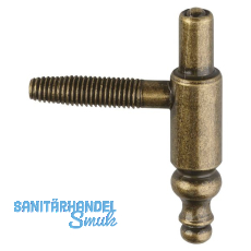 OTLAV Einbohrband Rahmenteil Typ 190, Band ø 13mm,Stahl speziell bronzefärbig OTLAV Einbohrband Rahmenteil Typ 190, Band ø 13mm,Stahl speziell bronzefärbig