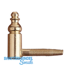 OTLAV Einbohrband Typ 190, Flügelteil, Band ø 16 mm, Stahl vermessingt OTLAV Einbohrband Typ 190, Flügelteil, Band ø 16 mm, Stahl vermessingt