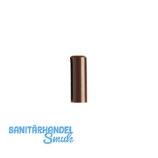 OTLAV Aufsteckh�lsen Typ 838, f�r T�rband Typ 495 � 14 mm, Kunststoff braun