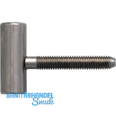 OTLAV Einbohrband Typ 100,Flügelteil,Band ø 15mm,Stahl vernickelt matt OTLAV Einbohrband Typ 100,Flügelteil,Band ø 15mm,Stahl vernickelt matt