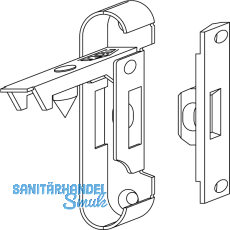 MACO Universal-Verbundkupplung ohne Luft, silber (101252)