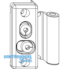 MACO Paumellenband-Fl�gelteil Holz, 60 kg (57892)