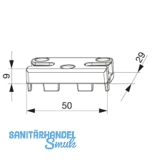 MACO Schlie�teil iS PVC 12/20-13, BRUEGMANN/VEKA, silber (354092)
