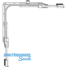 MACO MM Eckumlenkung 1 iS silber (222201)