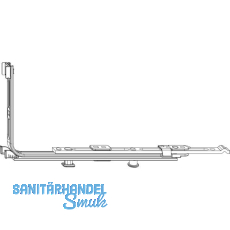MACO MM Eckumlenkung waagrecht 1 iS, verlängerbar (222205) MACO MM Eckumlenkung waagrecht 1 iS, verlängerbar (222205)