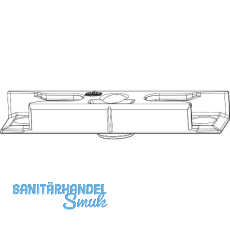 MACO Schlie�teil iS, Falzluft 12mm glatt, Eurofalz 18mm,9V, Positionsz. (96690)