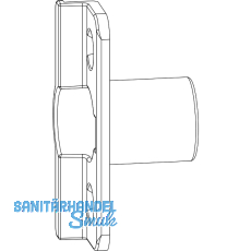MACO Anpressverschluss einbohrbar Rahmenteil, Eurofalz 18 mm 9V (354090) MACO Anpressverschluss einbohrbar Rahmenteil, Eurofalz 18 mm 9V (354090)