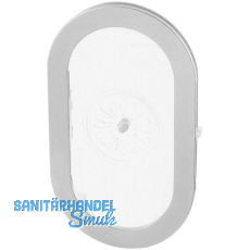 Durchsprecher f�r 4 - 5,5 mm Glasst�rke, 170 x 295 mm, Kunststoff hellgrau