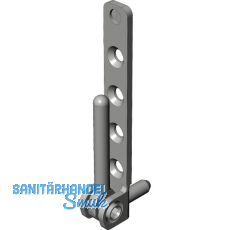 WINKHAUS Ecklager EL.K.6-3-16.WS, symmetrisch, 100 kg, wei�