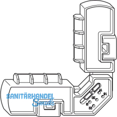 WINKHAUS Bohrlehre LE.B.FL.K.20-13 für Flügellager FL.K/FL.KB, Ü20/13V WINKHAUS Bohrlehre LE.B.FL.K.20-13 für Flügellager FL.K/FL.KB, Ü20/13V