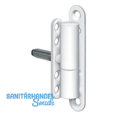 Universalband f.Fenster u.T�ren SCH27-15,Rolle � 15mm,Stahl kunststoffbesch.wei�