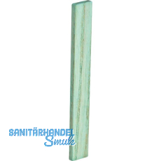 Holzklotz Esche lackiert 80 x 4 x 3 gr�n