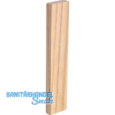 Holzklotz Esche lackiert 80 x 4 x 4 natur
