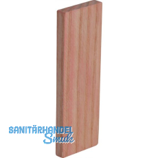 Holzklotz Esche lackiert 80 x 12 x 6 rot