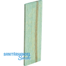 Holzklotz Esche lackiert 80 x 30 x 3 gr�n