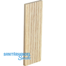 Holzklotz Esche lackiert 80 x 32 x 4 natur