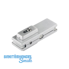 Mittelschloss US 20 Universal light, PZ, Glas 10 -12 mm, Edelstahl (03.617)