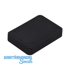 ROTO Unterlegplatte 40 x 60 x 20 aus Kunststoff schwarz