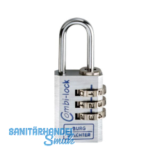 BURG-WÄCHTER Vorhangschloss Combi Lock 90 CR, 30 mm SB BURG-WÄCHTER Vorhangschloss Combi Lock 90 CR, 30 mm SB