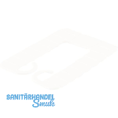 ROTO Euroklick Distanzplatte mit Sperrhaken 40 x 30 x 1 wei�