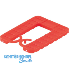 ROTO Euroklick Distanzplatte mit Sperrhaken 40 x 30 x 3 rot