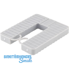 ROTO Euroklick Distanzplatte mit Sperrhaken 40 x 30 x 8 grau ROTO Euroklick Distanzplatte mit Sperrhaken 40 x 30 x 8 grau