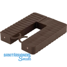 ROTO Euroklick Distanzplatte mit Sperrhaken 40 x 30 x 10 braun