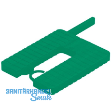 ROTO Euroklick Distanzplatte mit Sperrhaken & Montagehilfe 65 x 52.5 x 5 gr�n