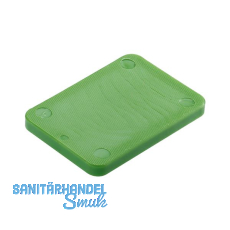 ROTO Unterlegplatte 40 x 60 x 5 aus Kunststoff gr�n